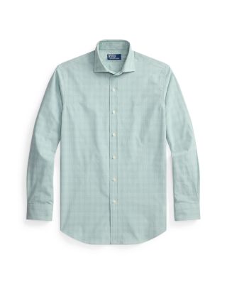 Classic Fit Glen Plaid Poplin Shirt