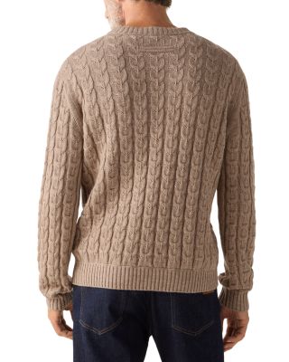 Linen Cashmere & Silk Crewneck Sweater