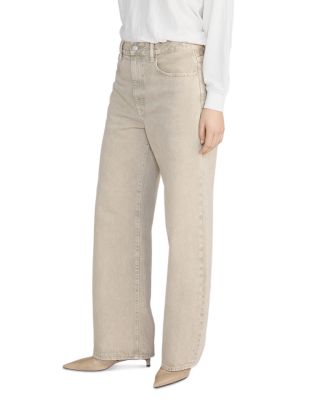 The Bow High Rise Wide Leg Jeans