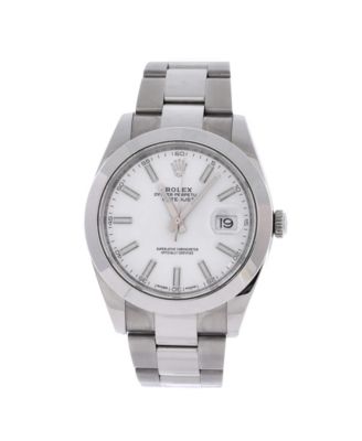  Oyster Perpetual Datejust Automatic Watch in Stainless Steel 41mm