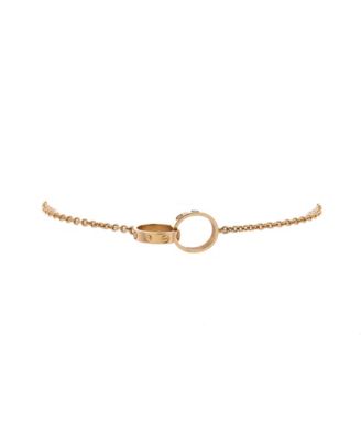  Love Interlocking Bracelet 18K Gold
