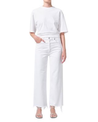 Ren High Rise Wide Leg Jeans in Marshmallow