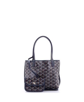  Mini Anjou Reversible Tote Coated Canvas