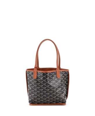  Mini Anjou Reversible Tote Coated Canvas