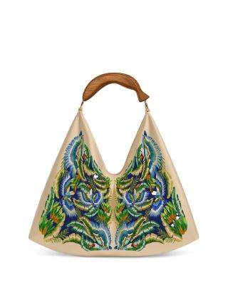 Satin Scarf Medium Bag