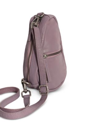 Coffee Date Mini Leather Crossbody