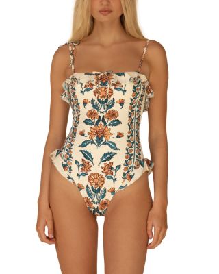 Jacelyn Ruffle One Piece Swimsuit