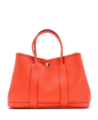 30 Garden Party Tote Leather