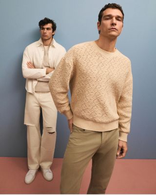 Long Sleeve Crochet Sweater