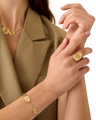 18K Yellow Gold Lunaria Signet Ring