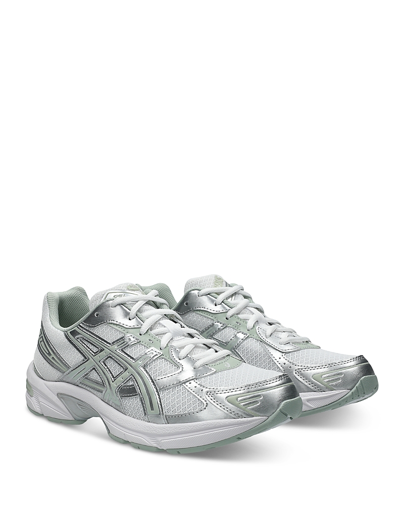 Asics Unisex Gel-1130 Running Sneakers in White/Sage Frost