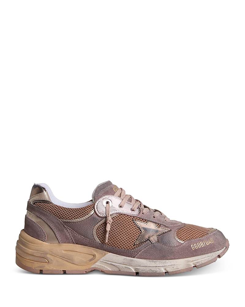 Golden Goose Women's Running Dad Suede Sneakers