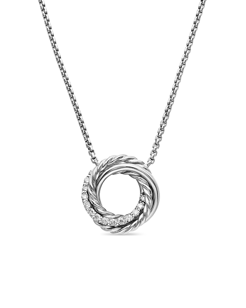 Crossover Pendant Necklace