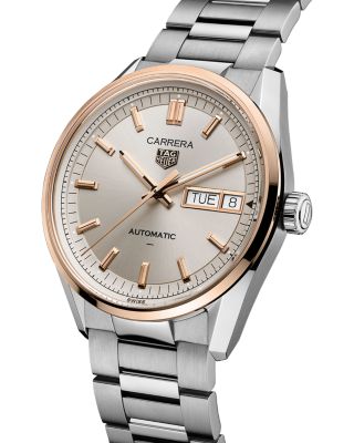 Carrera Two Tone Day Date Watch, 41mm