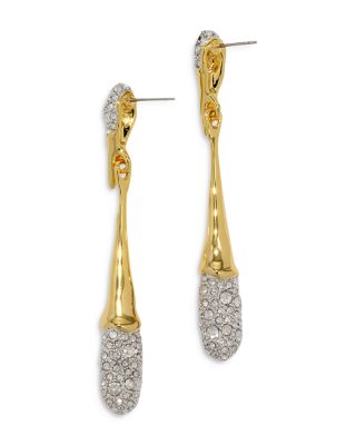 Solanales Crystal Tear Drop Earrings