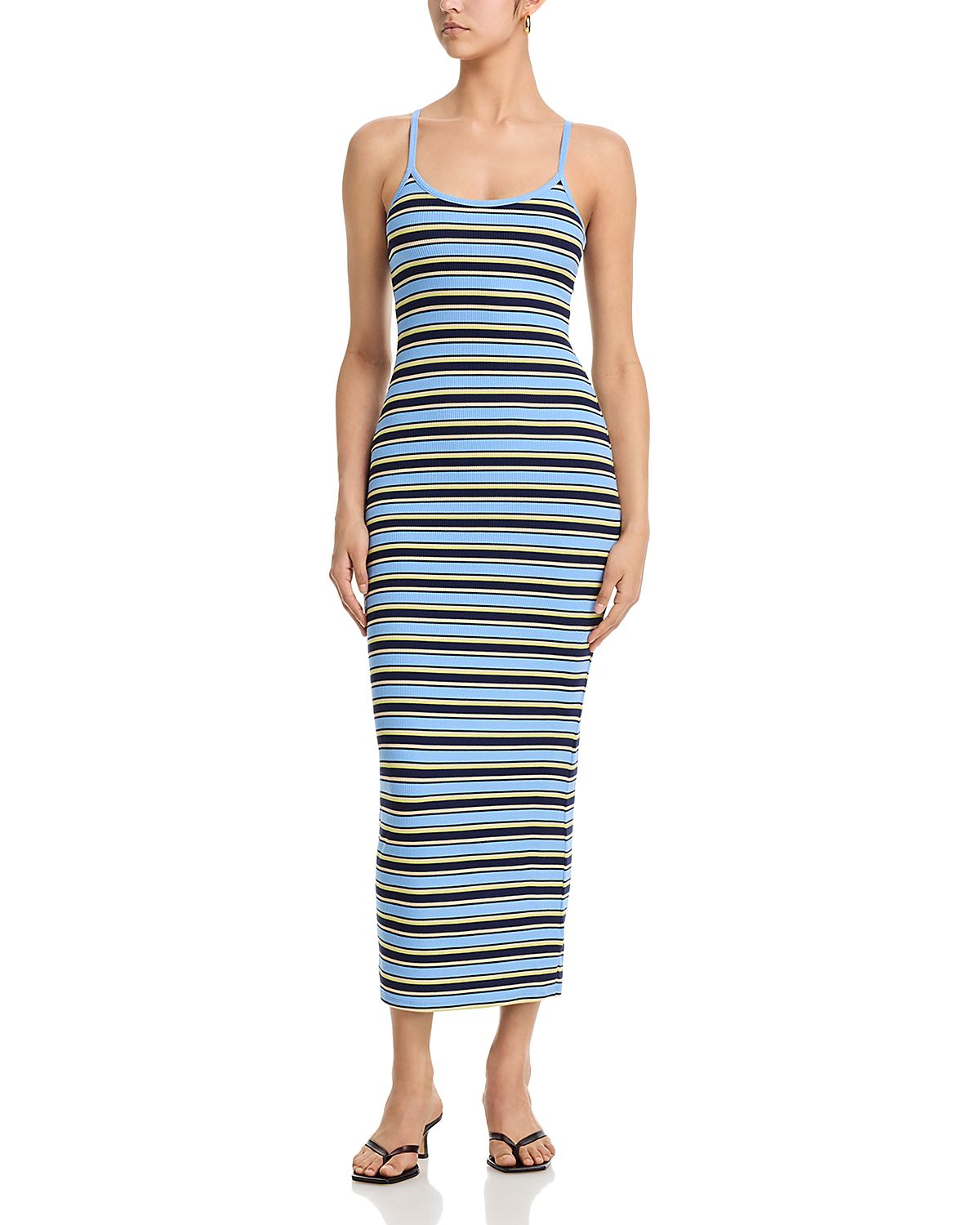 Afrm Ashlyn Stripe Cami Maxi Dress