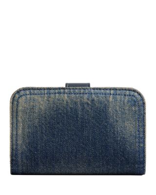 Tabby Wallet In Cotton Denim