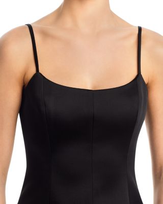 York Satin Minidress