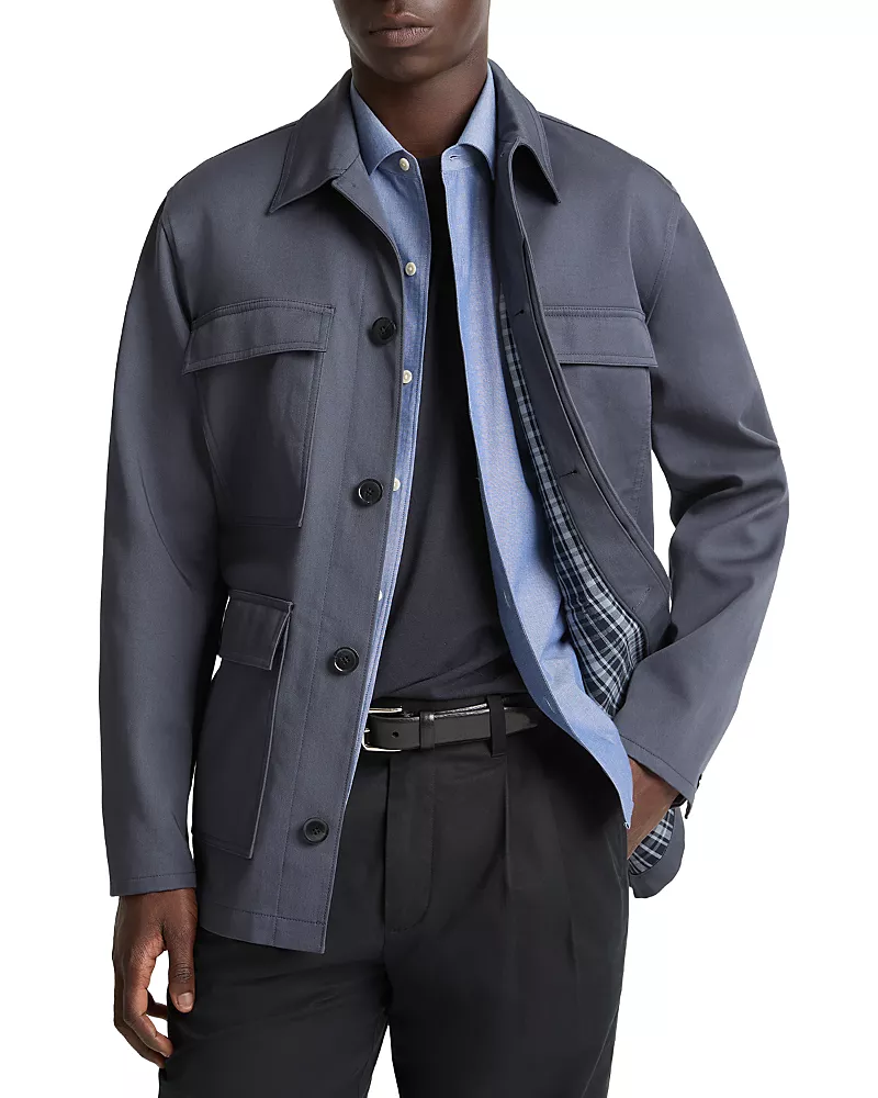 Vince Brushed Twill Chore Coat