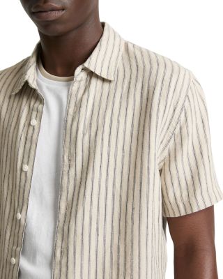 Ballstone Striped Short Sleeve Shirt
