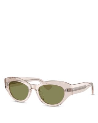 Lerrue Oval Sunglasses, 50mm