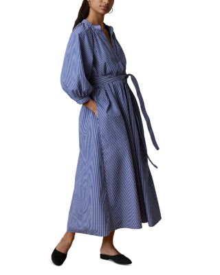 Coastal Poplin Kaia Dress