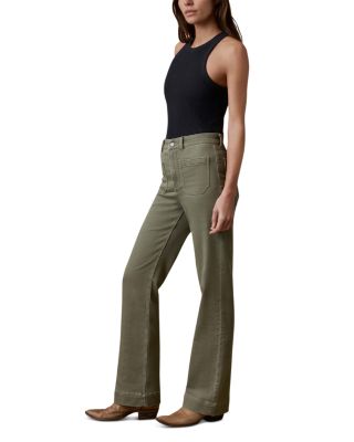 Stretch Terry Patch Pocket Pants