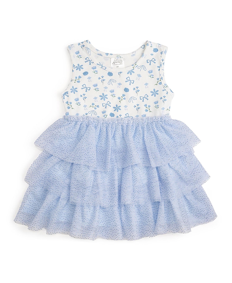 Sweet Wink Girls' Sky Floral Tank Tutu Dress - Baby, Little Kid