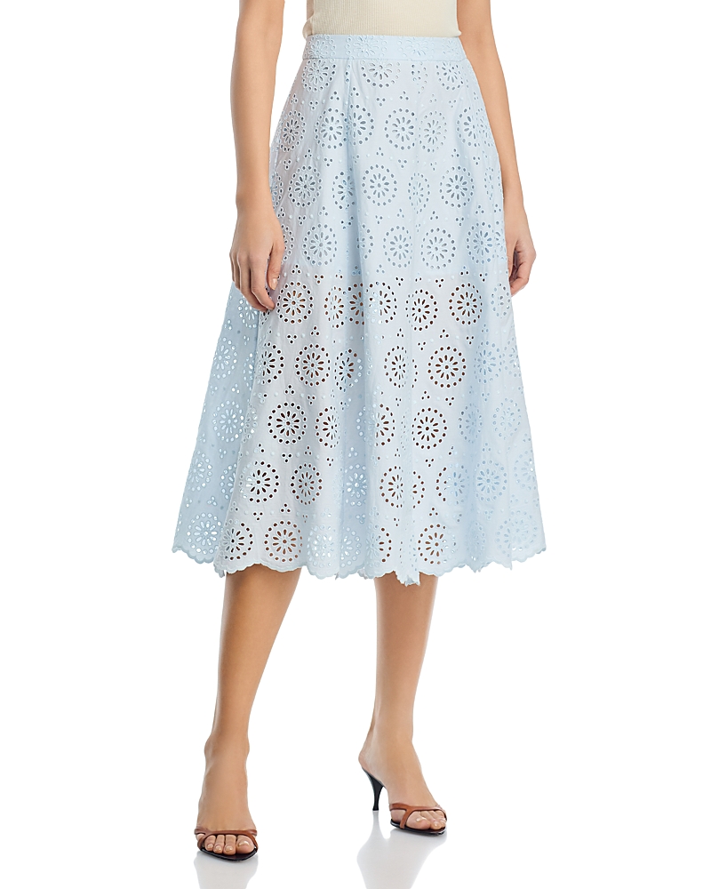 Frame The Solstice Eyelet Skirt
