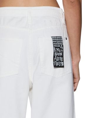 Low Rider Trak Blanc Jeans in White