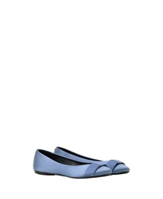  Women's BLUE THE BALLERINA WITH A SATIN BOW