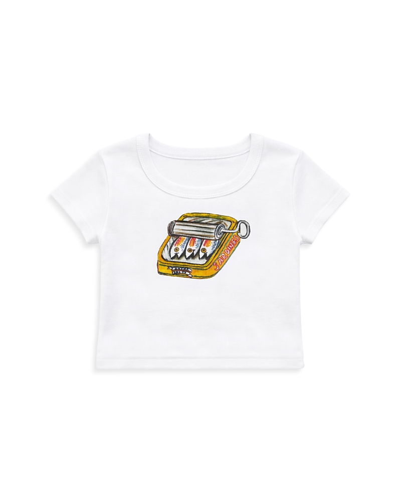 KatieJnyc Girls' Tween Sardines Tee - Big Kid