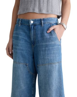 Stella Low Slung Palazzo Jeans in Galaxy