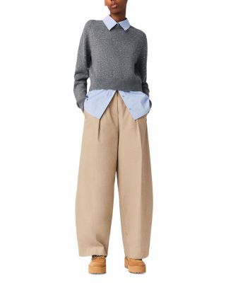 Cotton Balloon Trousers