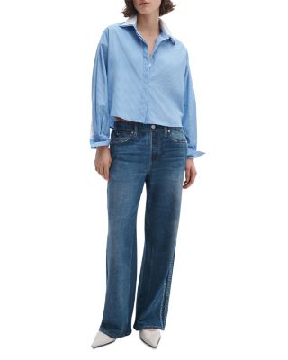 Marin Stripe Layered Shirt