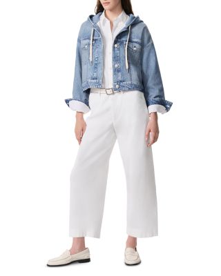 Miramar Terry Hooded Trucker Jacket