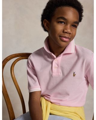 Boys' Oxford Mesh Polo Shirt - Big Kid