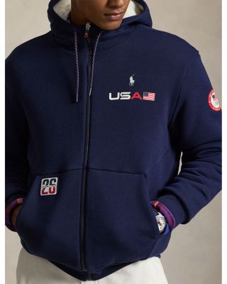 Men's Team USA Fleece Full-Zip Hoodie