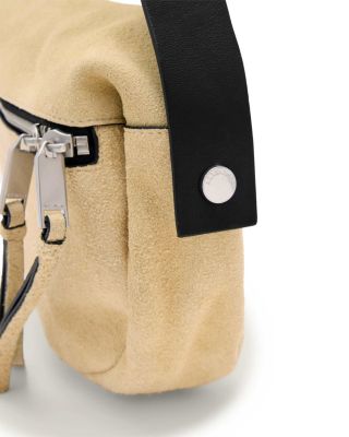 Noemie Suede Shoulder Bag
