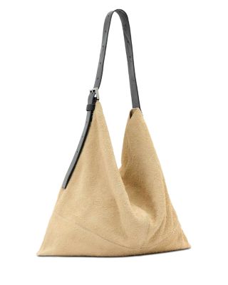 Asha Medium Suede Shoulder Bag