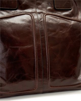 Jean Rey Large Leather Tote Bag