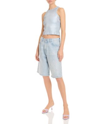 Hotfix Baggy Denim Shorts