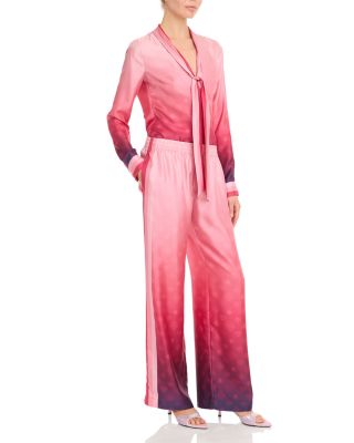 Silk Pull On Pants