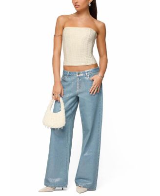 Vezza Strapless Rhinestone Corset