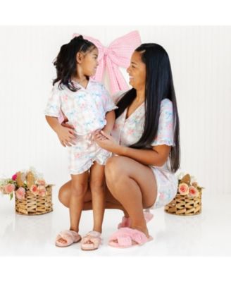  Girls' Gingham Trellis Lounge Set - Little Kid, Big Kid