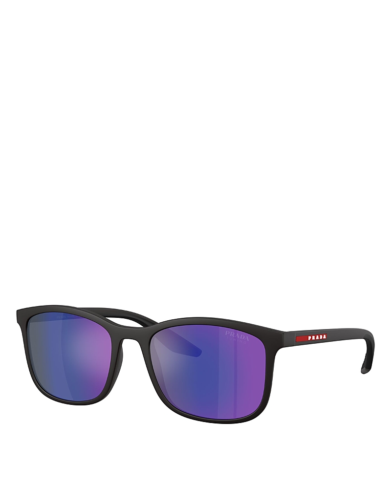 Prada Sport Linea Rossa Pillow Sunglasses, 56mm · OS