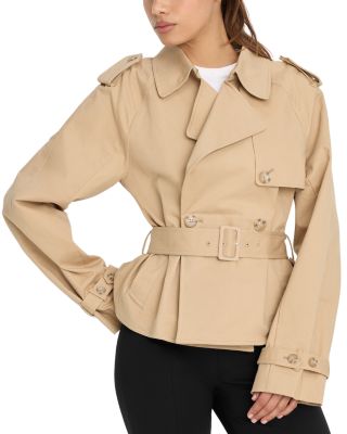 Cropped Trench Jacket