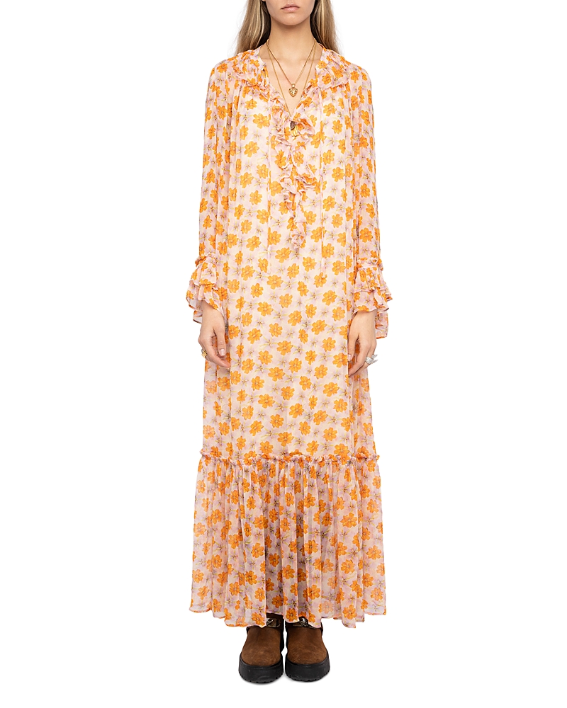 Zadig & Voltaire Ralicel Chiffon Dress
