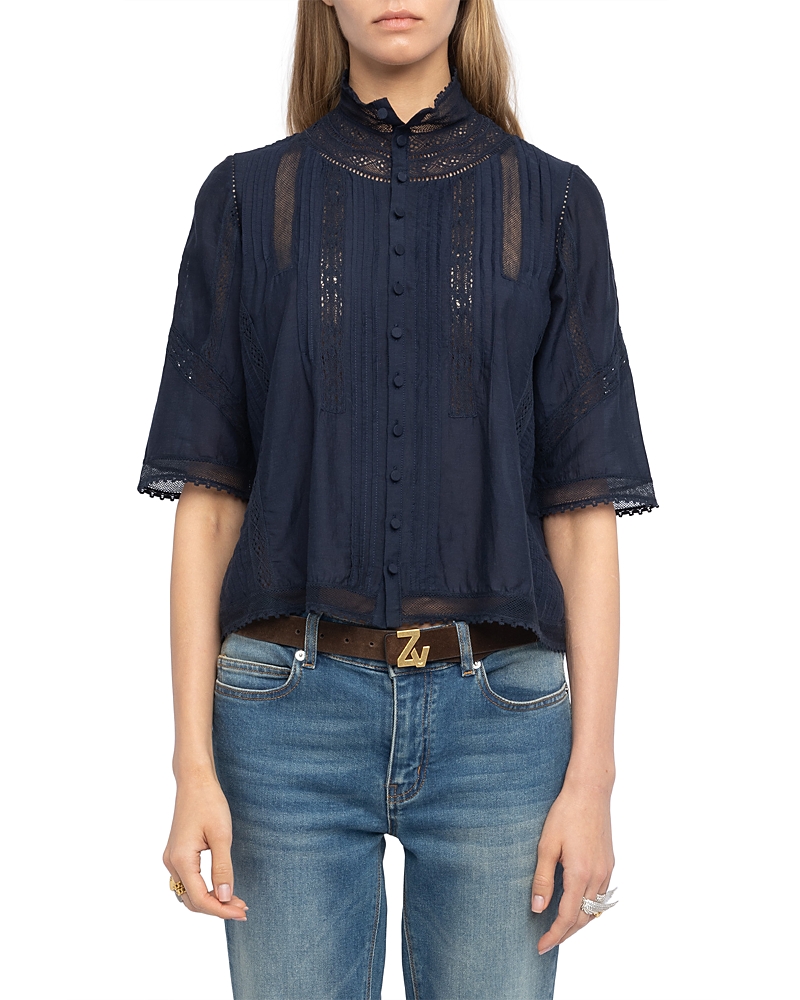Zadig & Voltaire Tanos Tomboy Shirt · L