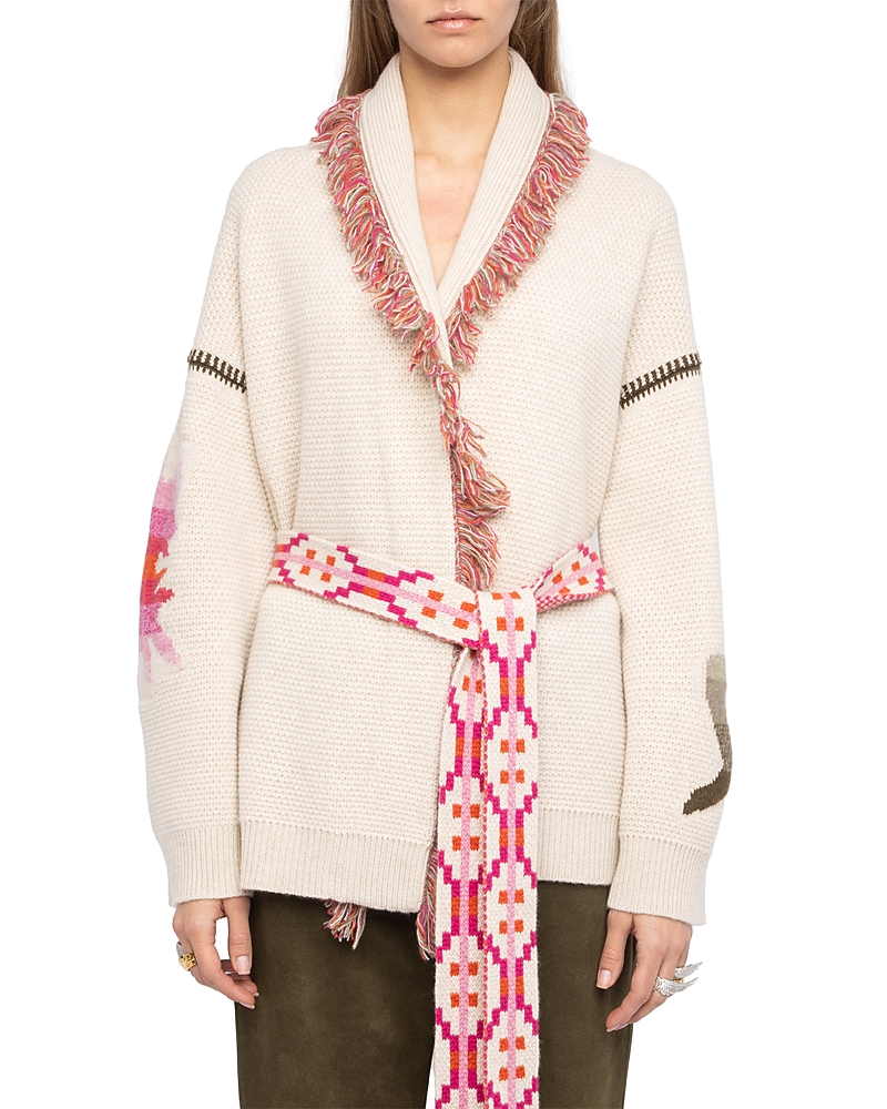 Zadig & Voltaire Alpa Wool Cardigan Coat